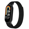 Nylon Breathable Strap for Xiaomi Mi Band 8 9 Wristband Bracelet Metal Head Particles Summer Replacement Belt. 