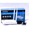 NETIS WF2419E 300MBPS WIRELESS N ROUTER 2 ANTENNA WITH 5DBI FIXED. 