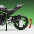 CCA 1:12 Scale Die Cast Motorcycle Model for Kawasaki Ninja H2R,Motorcycle Model, Kids Moto Toy Or Collection, Boyfriend. 