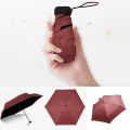 Mini Compact Pocket Umbrella for Women Flat Lightweight Umbrella Parasol Folding Sun Umbrellas Travel Sunshade Paraguas Mujer. 