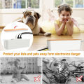 Cable Storage Box Power Strip Case Wooden Power Line Wire Management Organizer Anti-Dust Charger Socket Network Line Storage Bin.