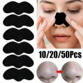 10-50PCS Nose Blackhead Remover Mask Shrink Pore Acne Treatment Sticker Black Dots Strips Nose Deep Cleansing Cleaner Skin Care. 