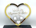 Customize Nikkah Signature Plate. 