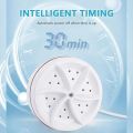 Worlds Smallest Portable Washing Machine Mini Washing Turbo with USB, Suitable for Home, Business, Travel, College Room, RV, Apartment. 