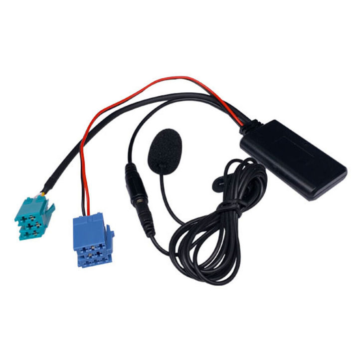 Biurlink%20Car%20Bluetooth%20Module%20AUX%20Adapter%20MIC%20Handsfree%20MINI%20ISO%206Pin%20AUX%20Cable%20for%20Renault%20Updatelist%20Radio%20-%20Image%204