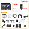 5K Action Camera 4K60FPS 2.0 Inch Touch Screen Wi-Fi 170° Wide Angle 30M Waterproof Helmet Video Recording Sports Cameras. 