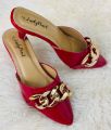 Ladies Pamp Design Gorgeous Party Scandals- Women's Elite Quality Velvet Meterials Flat Heel Shoes - Girls Shoes for Party Wear. 