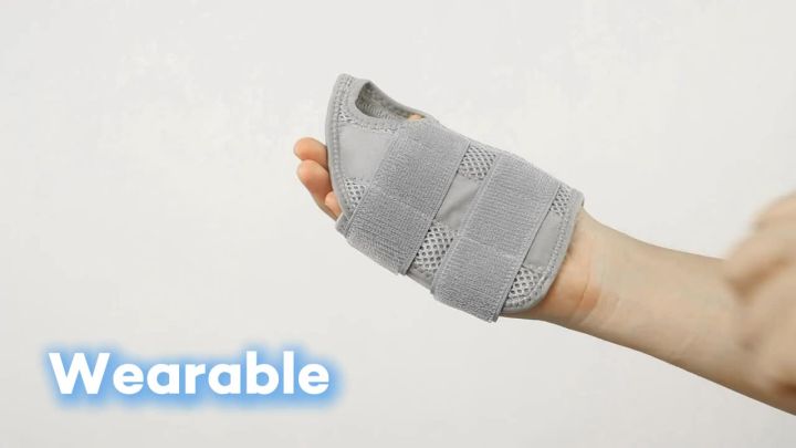 Wrist Brace for Carpal Tunnel Support Brace with Splints Hand Support for Arthritis Tendonitis Sprain Injuries Wrist Pain 1PC