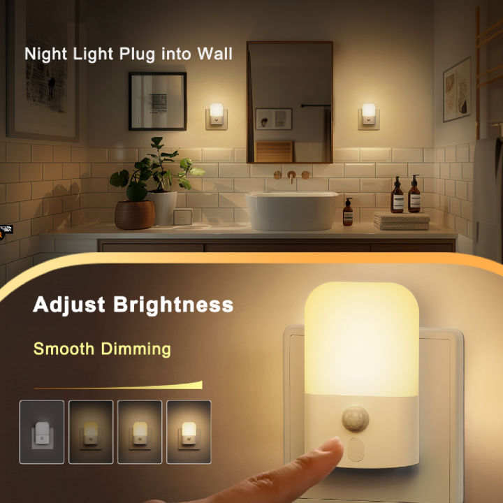 1/2/4%20Pack%20Plug-in%20LED%20Night%20Light%20with%20Motion%20Sensor,%20Adjustable%20Brightness,%20Smart%20Night%20Lights%20Plug%20Into%20Wall%20Sensor,%202700K%20lightify%20-%20Image%203