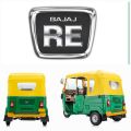 Bajaj RE Logo 4 Stroke Three Wheel. 