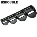 10 Pcs/Pack 20mm 25mm 32mm 38mm Plastic Black Ladder Lock Slider Release Buckles for Backpack Straps Webbing.
