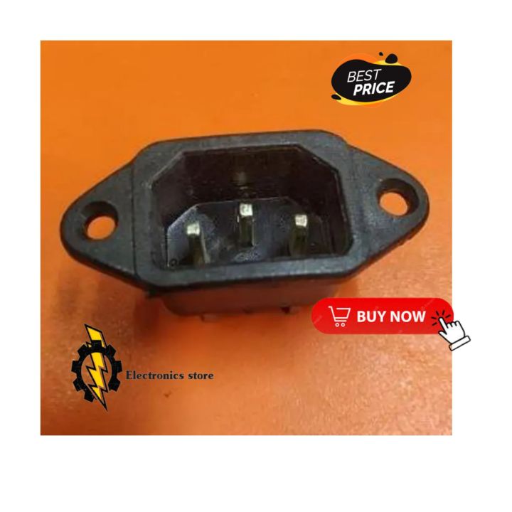 Ac250v 10a 3 needle power socket copper electric bicycle socket computer rice cooker socket