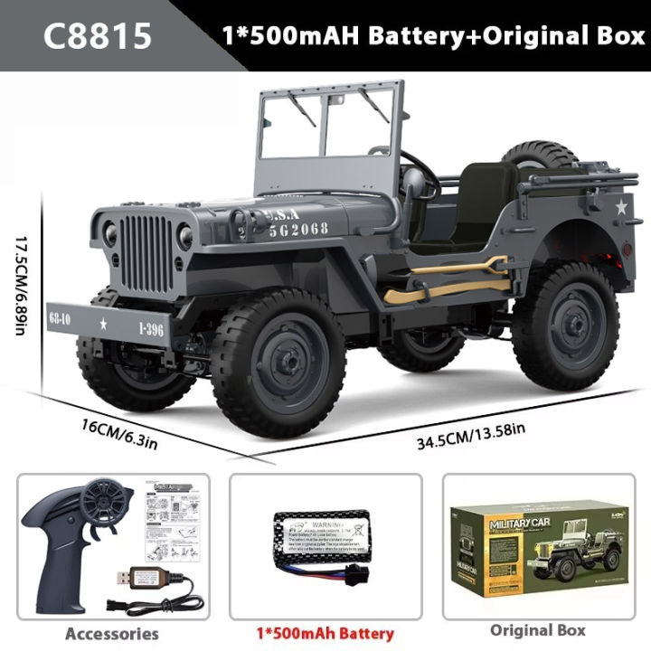 C8815%201/10%20WILLYS%202.4G%20Rc%20Car%201941%204WD%20RTR%20Crawler%20Climbing%20Scale%20Military%20Truck%20Offroad%20Vehicle%20Adult%20Toys%20Gift%20For%20Kids%20-%20Image%207