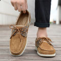 Men's Plus Size Luxury Boat Loafers - Premium PU Upper, Breathable Lining, Soft Insoles, Anti-Slip Sole, Lightweight & Comfortab. 