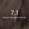 Eazi Color Professional Tube 7.1 Medium Natural Ash Blonde-60ml. 