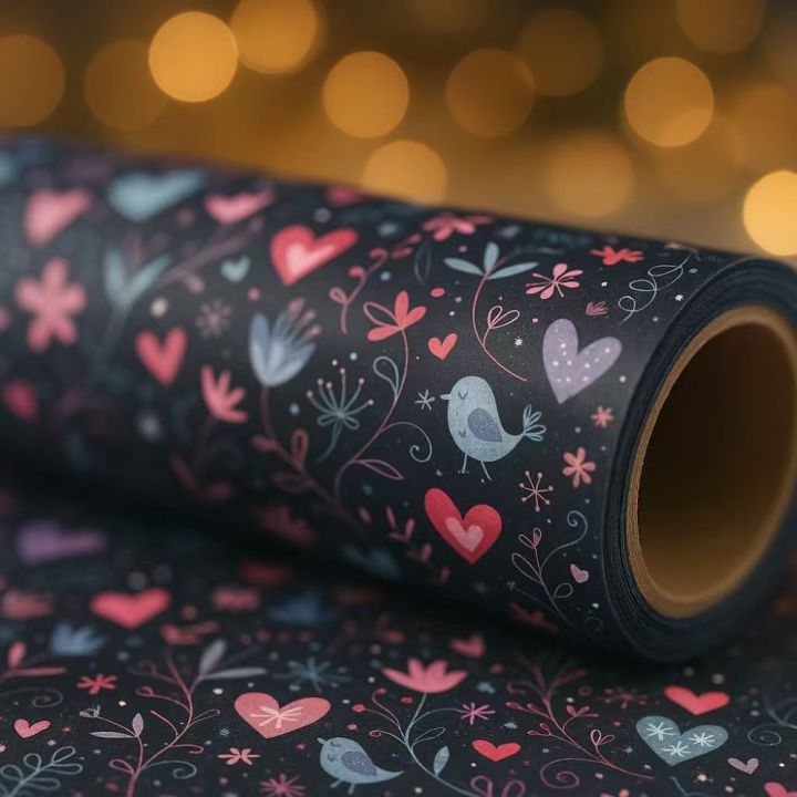 1roll Extra Long 43.18cm x 299.72cm Wrap Roll Elegant wrapping paper for Scrapbooking,Party Decorations wrapping paper