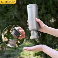 Cycling Portable Sports Water Bottle Pure Titanium Water Bottle Reusable Drinking Bottle for Outdoor Camping Tourism Sports. 
