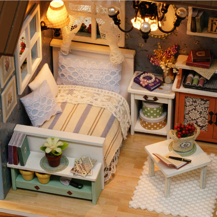 DIY%20Miniature%20Doll%20House%20Building%20Assembly%20House%20Toy%20Bedroom%20Decorations%20With%20Furniture%20Wooden%20Craft%20Toy%20Birthday%20%20Dollhouse%20-%20Image%204