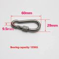 Multifunctional Spring Snap Carabiner Quick Link Lock Ring Hook M6/M8/M10 304 Stainless Steel. 