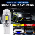 2/4/10/20 PCS Flash Strobe T10 W5W LED Bulb12V 2835-5SMD White Car Interior Dome Map Trunk License Plate Wedge Side Lights. 