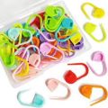 Multi color locking stitch markers crochet and knitting tools 20 Pcs. 