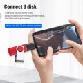 iPHONE OTG Adapter 3.0 Lightning to USB Port Apple Connector For ios, ipad - High SpeedUSB Female Support Connect USB Flash Drive, U Disk, for iPhone. 