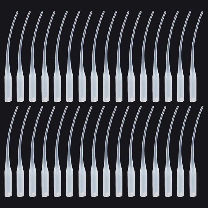 Glue Tips, 100pcs Plastic Glue Micro-Tips Glue Extender Precision CA Glue Applicator for Arts Crafts Hobby Projects Guitar