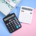 12 Digits Electronic Calculator Solar Calculator Dual Power Supply Calculator for Home Office School Financial Accounting Tools. 