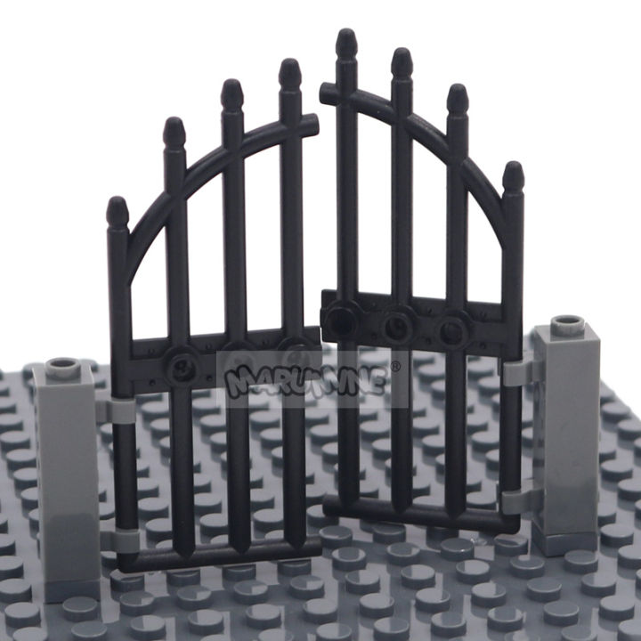 Marumine%20MOC%20Bricks%20Door%201x4x9%20Arched%20Iron%20Gate%20Accessories%20Compatible%2042448%20City%20Street%20View%20House%20Buidling%20Blocks%20Castle%20Parts%20-%20Image%206