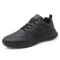 Chef shoes four season soft-sole anti-slip oil-proof waterproof portable kitchen work shoes fashion plus size casual men's shoes.