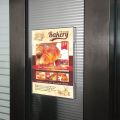 A4 adhesive wall mounted acrylic documents certificate pictures brochure leaflet display frame. 
