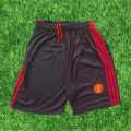 Football Club Half Pant For Men - Chaina Quality - silk fabric - Black and blue colour  all size. 