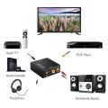 DAC Digital Audio Converter Optical SPDIF Toslink Coaxial To 3.5mm AUX L/R RCA Analog Output, Headphone Amplifier Decoder for TV. 