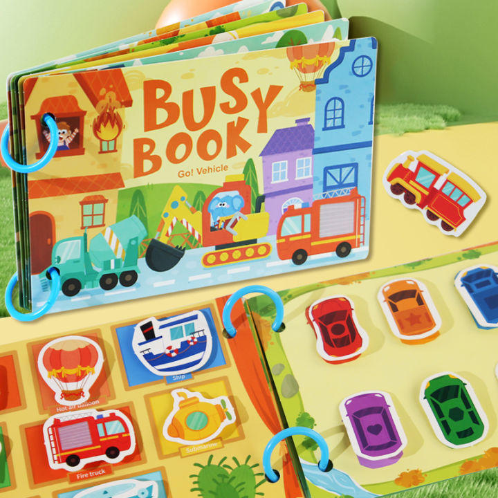 Montessori%20Baby%20Busy%20book%20My%20First%20Quiet%20Book%20Paste%20Early%20Learning%20Education%20Ty%20Children%20Toy%20Matching%20Game%20for%20Babies%202%203%20Years%20-%20Image%205