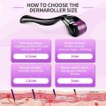 Derma Roller Microneedle, 540 Stainless Steel Micro Needles, 0.3mm Facial Skin Care Microneedle Roller, Home Use for Face Care Beauty Massage Tools, Sliver. 