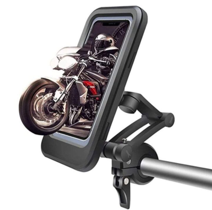 Handlebar Samsung A70 Motorcycle Mount Waterproof Bike Phone