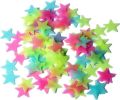 kids room decor Stars Luminous Fluorescent Plastic Wall Sticker for Kids Baby Room Bedroom Ceiling Home Decor. 