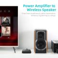B21 NFC Bluetooth Music Receiver Car Hands Free Support USB Flash Drive Playback Dual Output One Tow Two Audio Receiver 3.5 AUX.