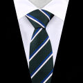Fashion Tie For Men New Brand Stripe Necktie Newest Style Green Wine Gravata Men Paisley Floral Fit Wedding Workplace Dot Cravat.