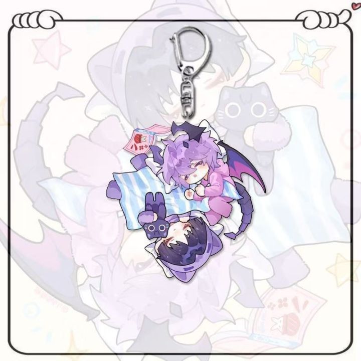 Game%20Genshin%20Impact%20Durin%20Balladeer%20Wanderer%20Cosplay%20Keychain%20Kawaii%20Acrylic%20Keyring%20Backpack%20Pendant%20Decoration%20Accessories%20-%20Image%203