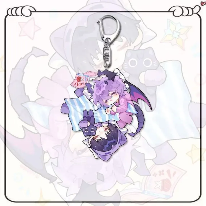 Game%20Genshin%20Impact%20Durin%20Balladeer%20Wanderer%20Cosplay%20Keychain%20Kawaii%20Acrylic%20Keyring%20Backpack%20Pendant%20Decoration%20Accessories%20-%20Image%203