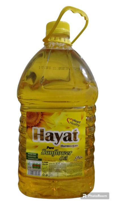 Hayat sunflower oil 100% pure imported