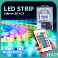 1PCs RK RGB LED strip lights led decorative lamp strip USB 5050 lamp decoration room 1/2/3/4/5/10/15 m. 