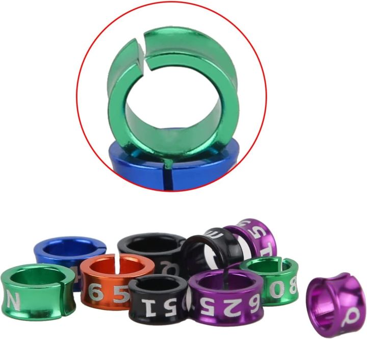 2pcs 6mm cut ring easy to use cockatiel. yellow sider coniur. merun tail coniur. plan headed parrot & others bird. pet accessories