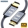 NIERBO HDMI Cable 2.0 4K Cable for PS4 PS3 Xbox Fire TV Stick Blue Ray Player HDR High Speed Ethernet 4K 60Hz Male 3FT 6FT 10FT.