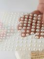 60 pcs pearl beads Sticker full pack,Hair pearls,hair accessories ,pearl beads. 