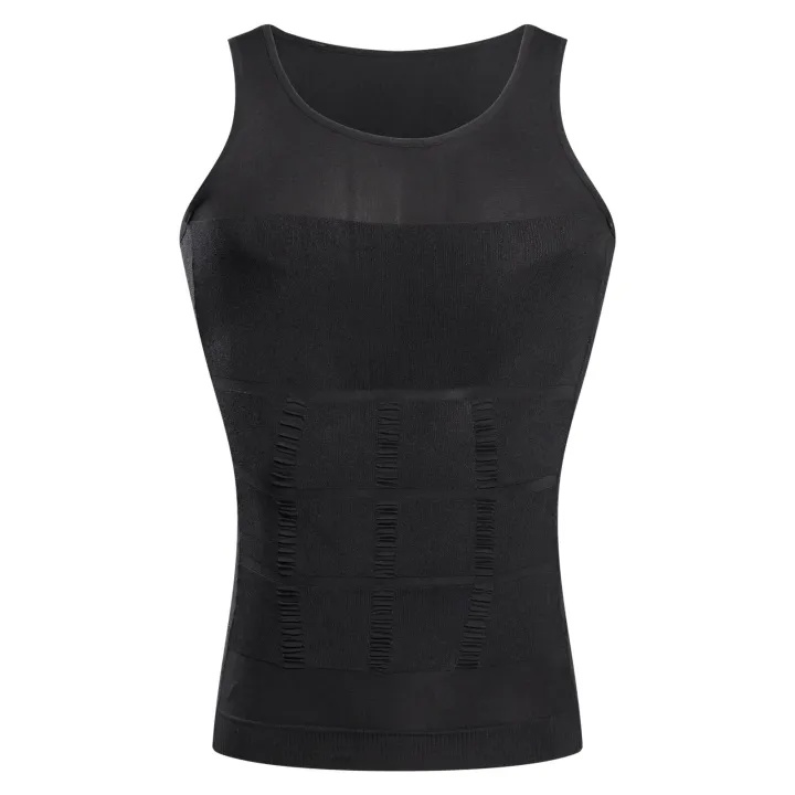 YBFDO%20Men%20Body%20Shaper%20Slimming%20Compression%20Vest%20Undershirt%20Seamless%20Waist%20Trainer%20Tank%20Top%20Belly%20Control%20Weight%20Loss%20Shapewear%20-%20Image%207