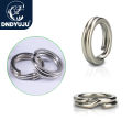 Split Rings Fishing 50~100Pcs Stainless Steel Lure Rings Saltwater Terminal Tackles Split Rings Fishing Connectors Snap Rings. 