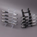 Wholesale Plastic Transparent 6 Slot Pencil Pen Spoon Jewelry Display Holder Stand Rack. 