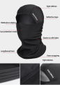 ROCKBROS Summer Ice Silk Bike Caps Anti-UV Sun Protection Breathable Bicycle Bandana Scarf Sports MTB Road Full Face Mask Cap. 
